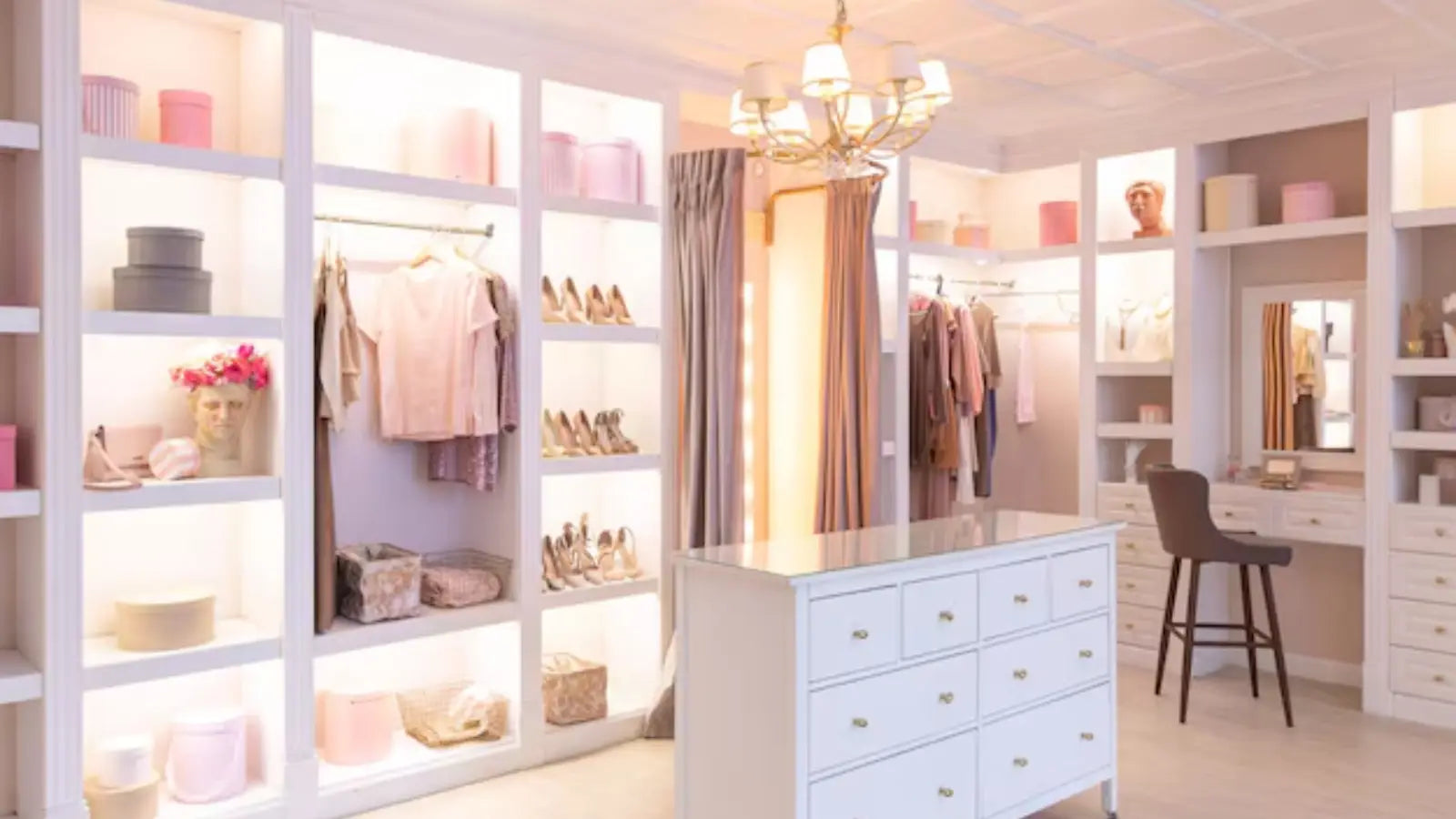How to Choose Lighting for Your Dressing Room? Tips and Ideas – Lustria