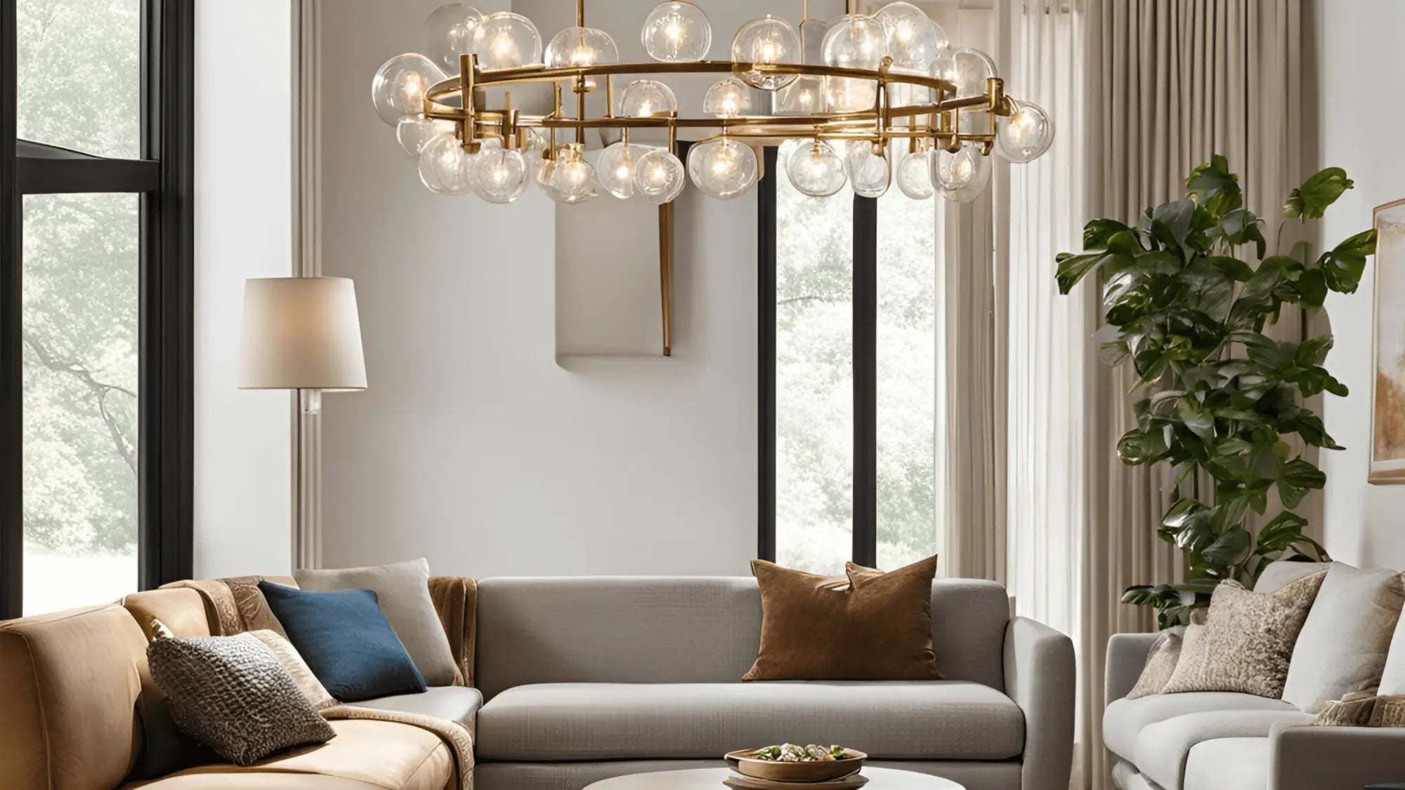 Brass Light Fixture: Unique Lighting With Brushed Effect | Lustria ...