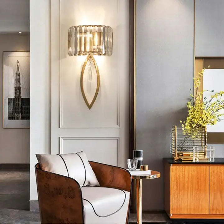 Applique murale art déco avec un design moderne et tendance