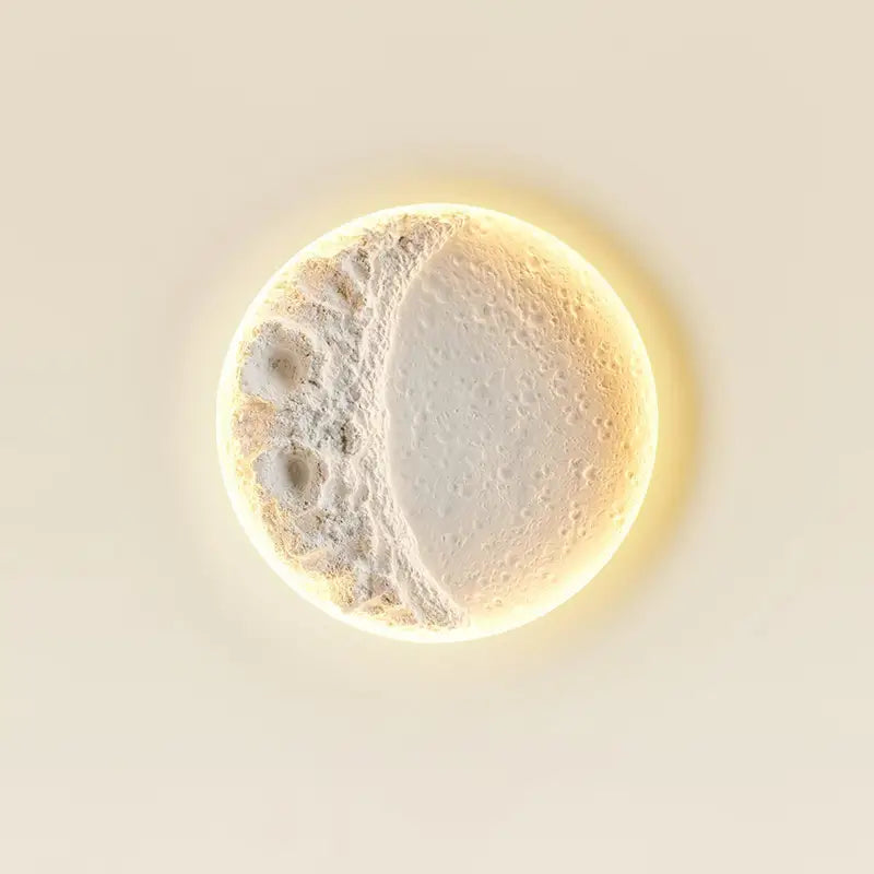 Applique Murale Décorative Demi Lune Acrylique