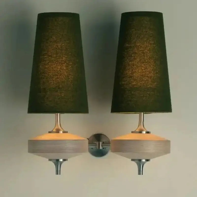 Applique Murale Élégante Style Classique Abat Jour Blanc