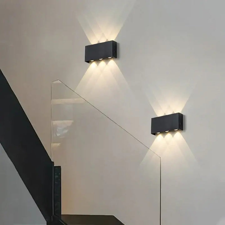 Applique Murale En Bois Avec Éclairage LED Intégré