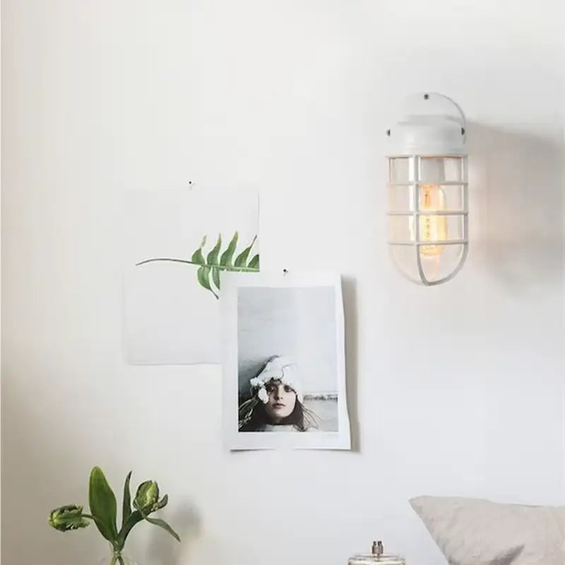 Applique Murale En Forme D’Alarme Au Style Rétro Punk