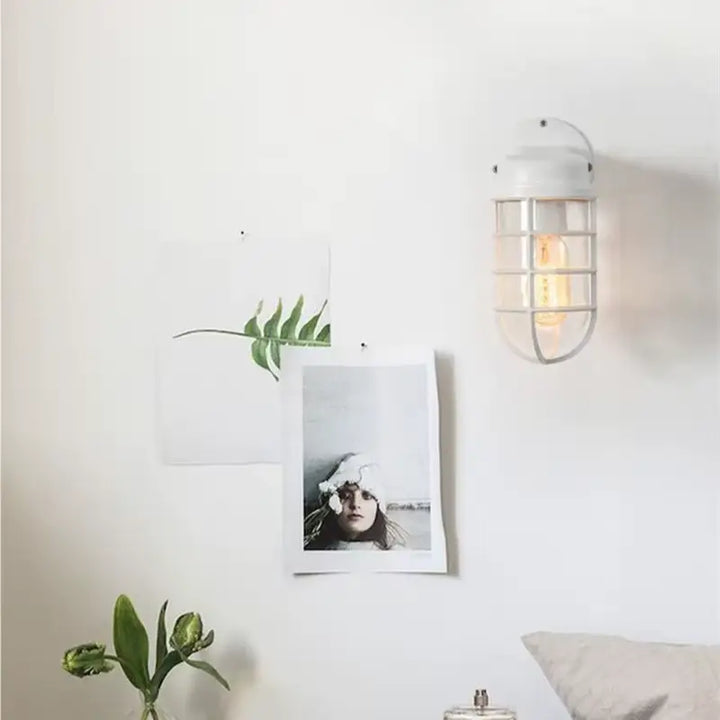 Applique Murale En Forme D’Alarme Au Style Rétro Punk