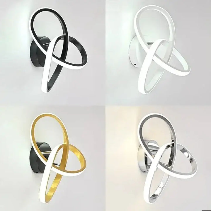 Applique Murale LED En Forme De Boucle Design