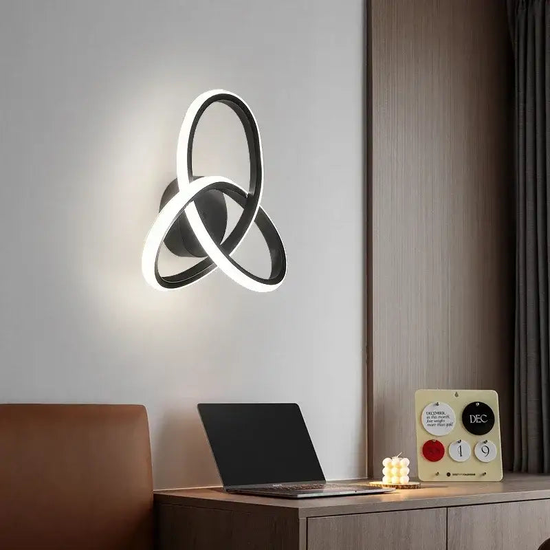 Applique Murale LED En Forme De Boucle Design
