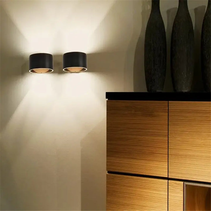 Applique Murale Led Cylindre Élégant Pureté Design Moderne