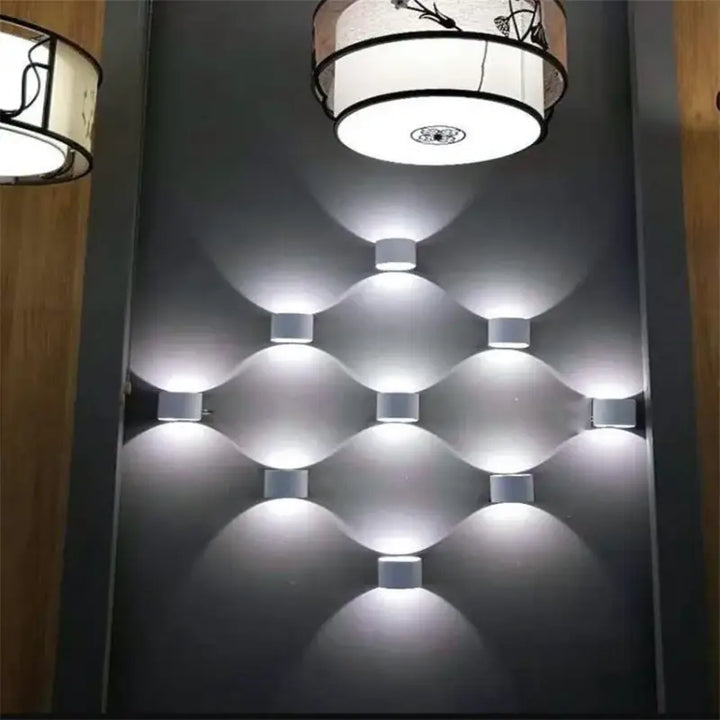 Applique Murale Led Cylindre Élégant Pureté Design Moderne