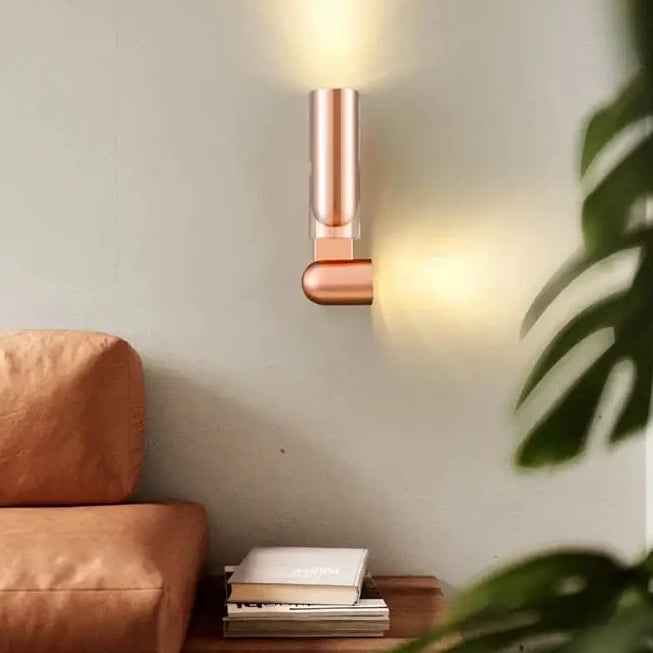 Nordic Postmodern Wall Lamp For Living Room Dining Room Creative Design Rotating Adjustable Bedside Aisle Decor Wall