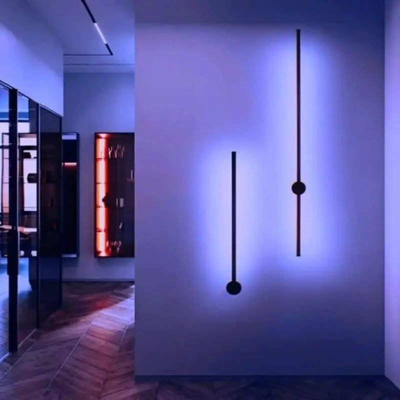 Applique Multicolore En Aluminium Avec Led