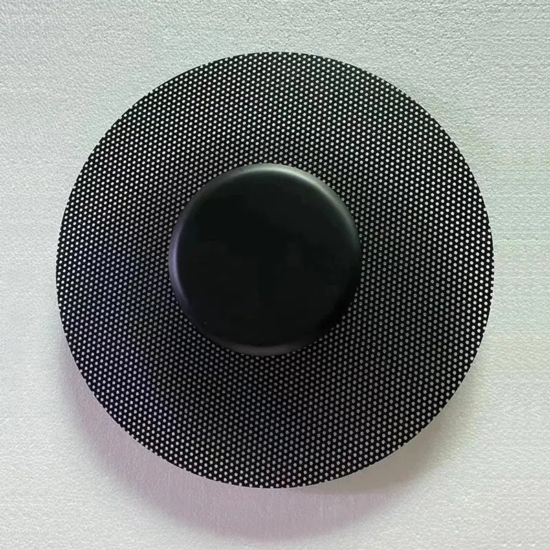 Applique Murale Sculpturale Noire Style Œuvre D’art