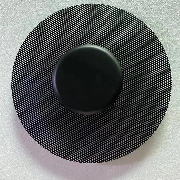 Applique Murale Sculpturale Noire Style Œuvre D’art