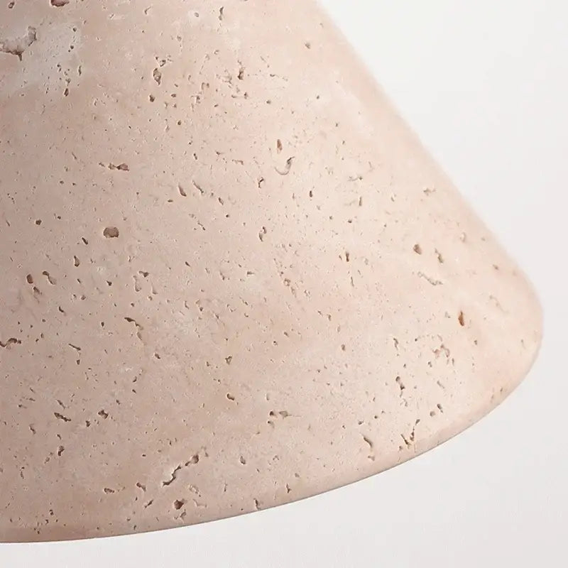 Applique Murale Triangulaire En Pierre Blanche Et Naturelle