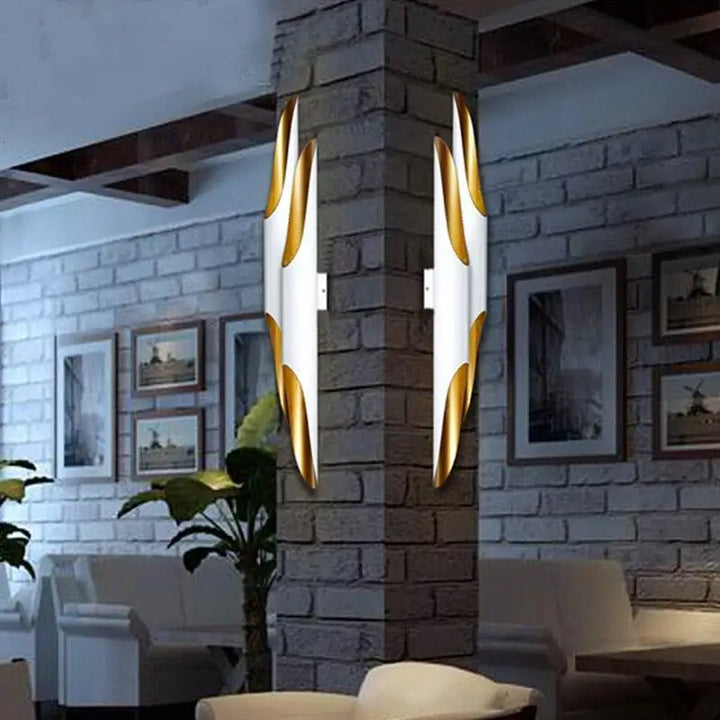 Applique Murale Tube Orientable de Couleur Noir ou blanc