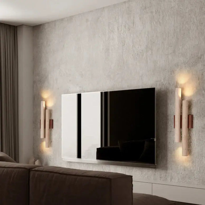 Applique Murale Verticale En Bois Design Minimaliste