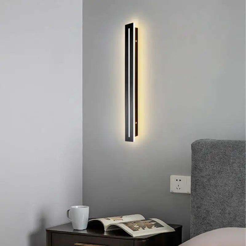 Couloir Applique Murale Design Métal Barre Verticale