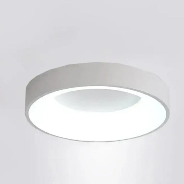 Plafonnier LED Rond Ultra Fin Design Moderne Multicolore