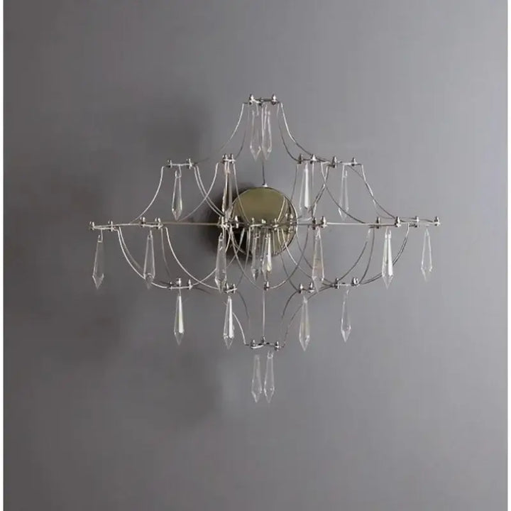 Suspension Design Lustre Moderne Cristal Verre Transparent