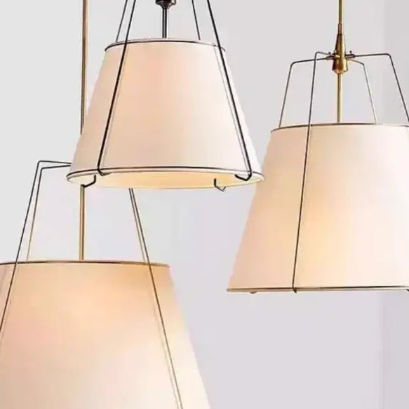 Suspension élégante en tissu pour salon ou chambre