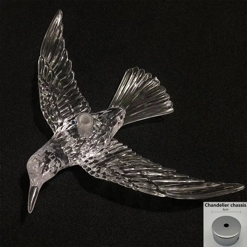 Restaurant Bar Bird Pendant Lamp Hotel Lobby Front Desk Droplight Modern Overhead Light Living Room Exquisite