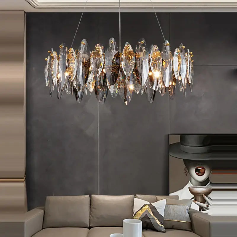 Suspension luminaire haut de gamme pour appartement parisien