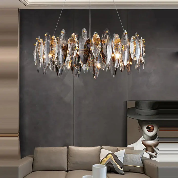 Suspension luminaire haut de gamme pour appartement parisien
