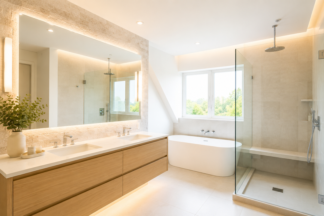 Comment installer un éclairage dans une salle de bain