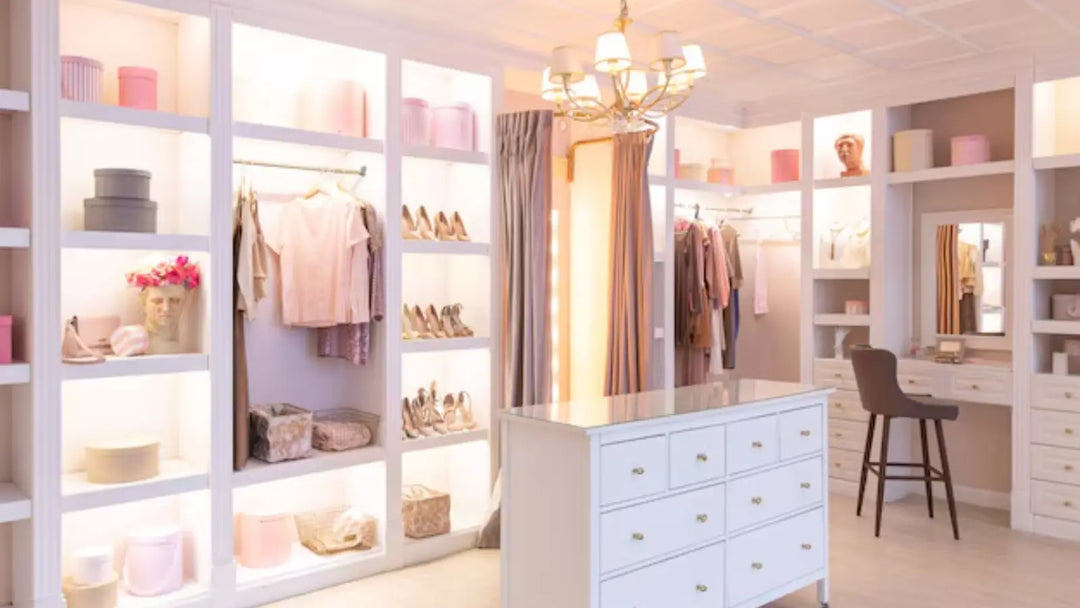 Comment choisir l’éclairage pour son dressing ?