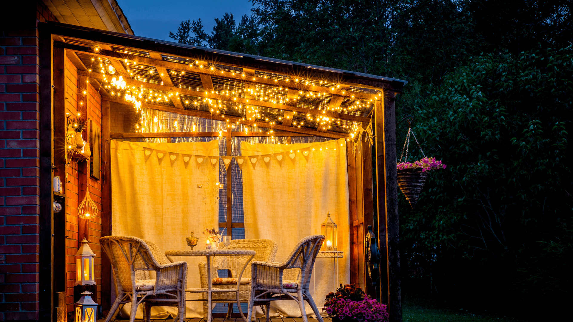 comment bien éclairer une terrasse