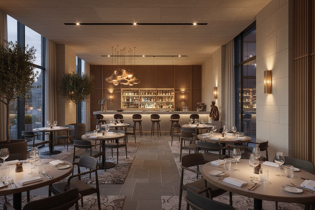 Quel éclairage LED choisir pour éclairer un restaurant ?
