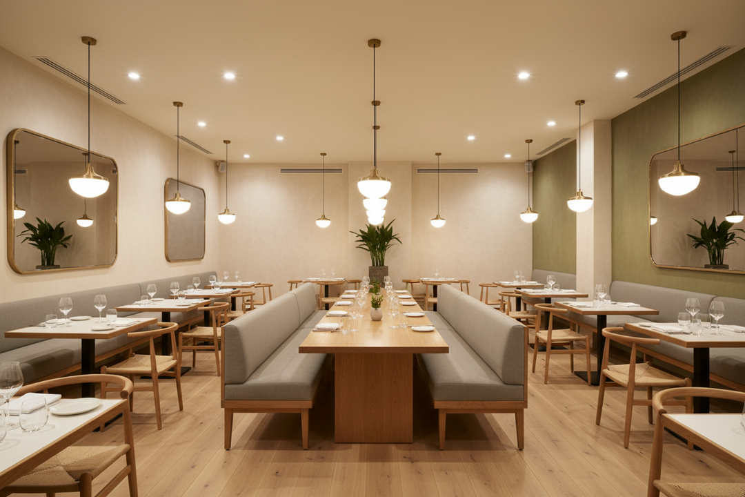 Comment installer l'éclairage d'un restaurant