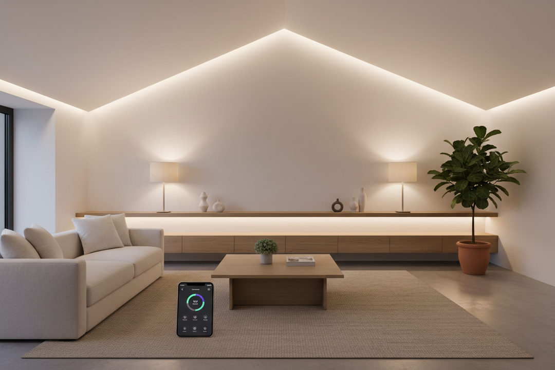 Quel éclairage LED choisir pour une installation domotique ?
