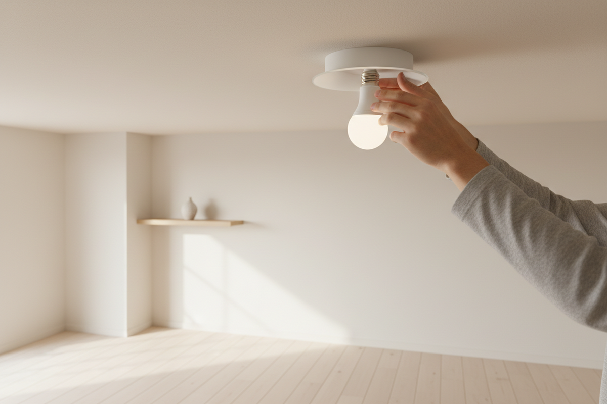 Comment installer  une ampoule led