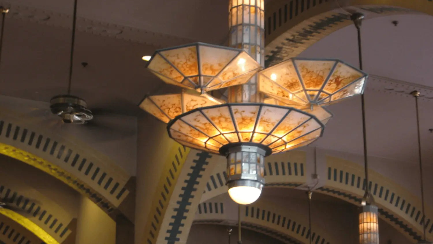 Lustre Lumière Chaude