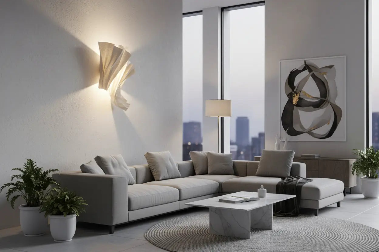 Applique Murale Papier