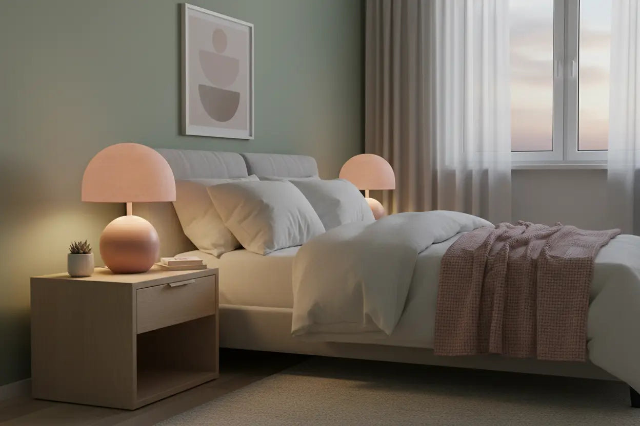 Lampe Rose