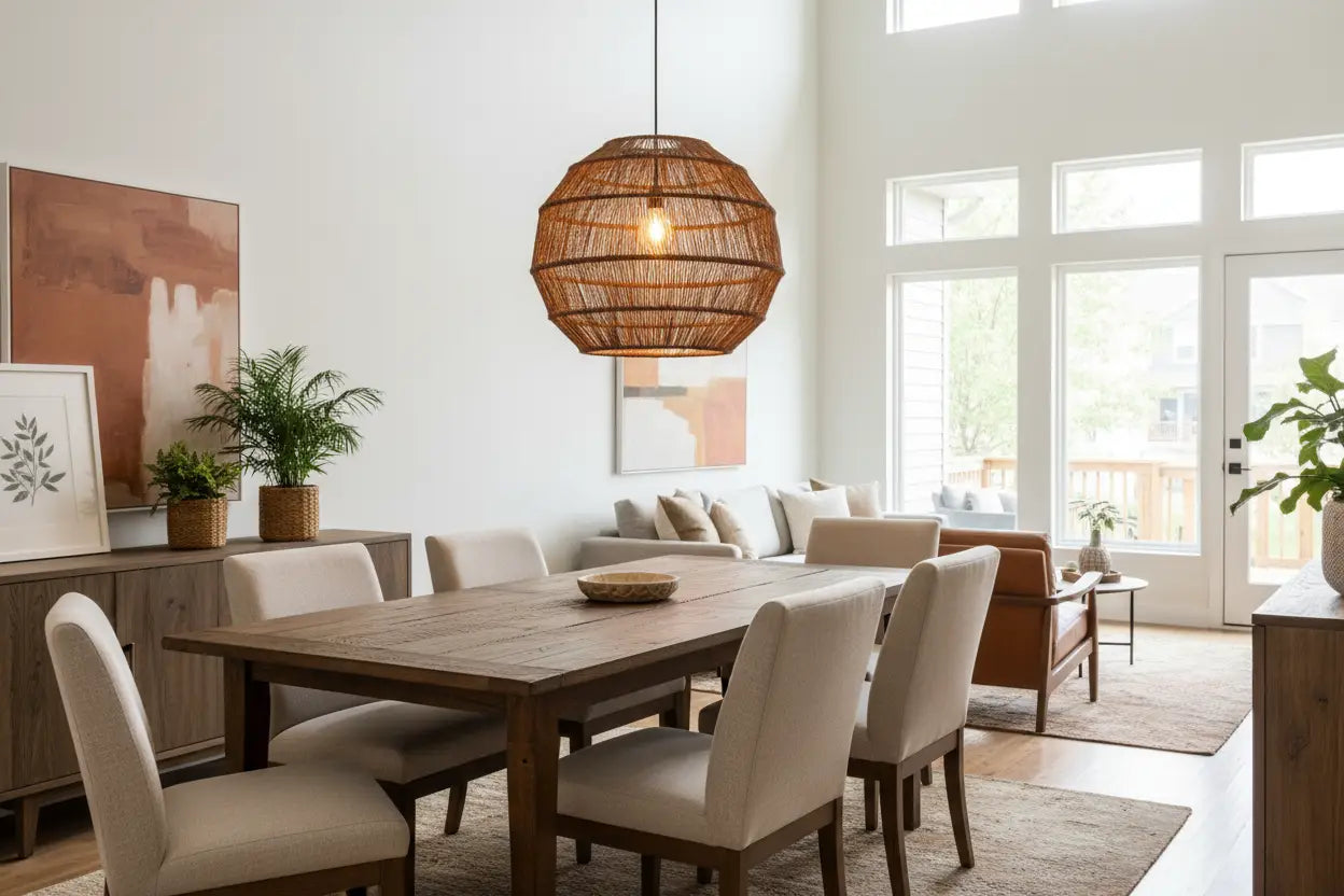 Suspension Luminaire Marron