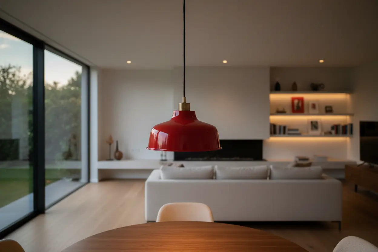 Suspension Luminaire Rouge