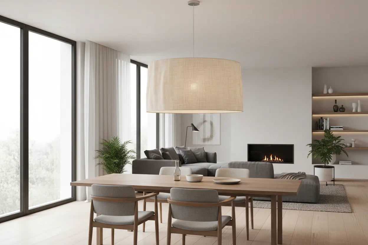 Suspension Luminaire Tissu