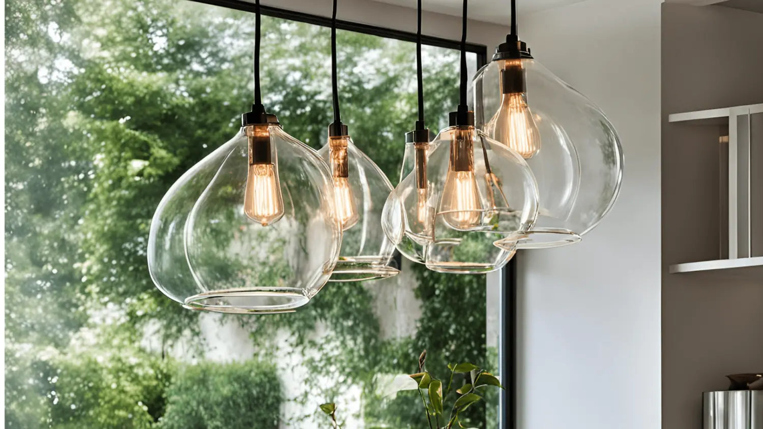 suspension luminaire vert