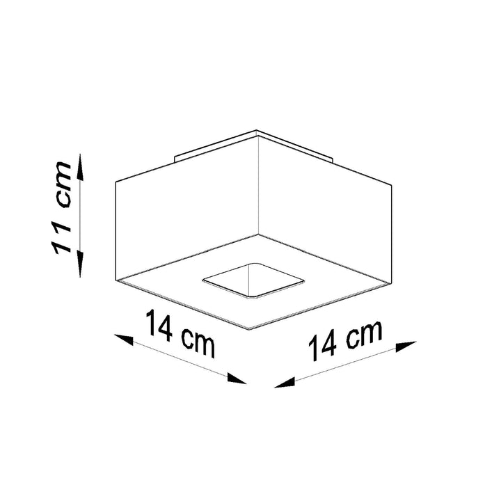 Ceiling Light Fixture | MONO 1 (White)