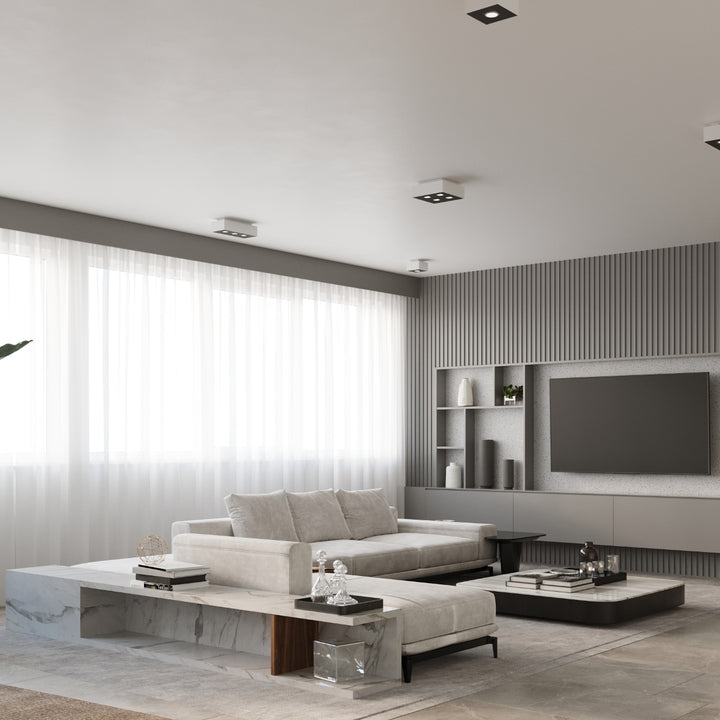MONO 3 white ceiling light