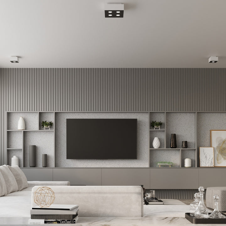 MONO 3 white ceiling light
