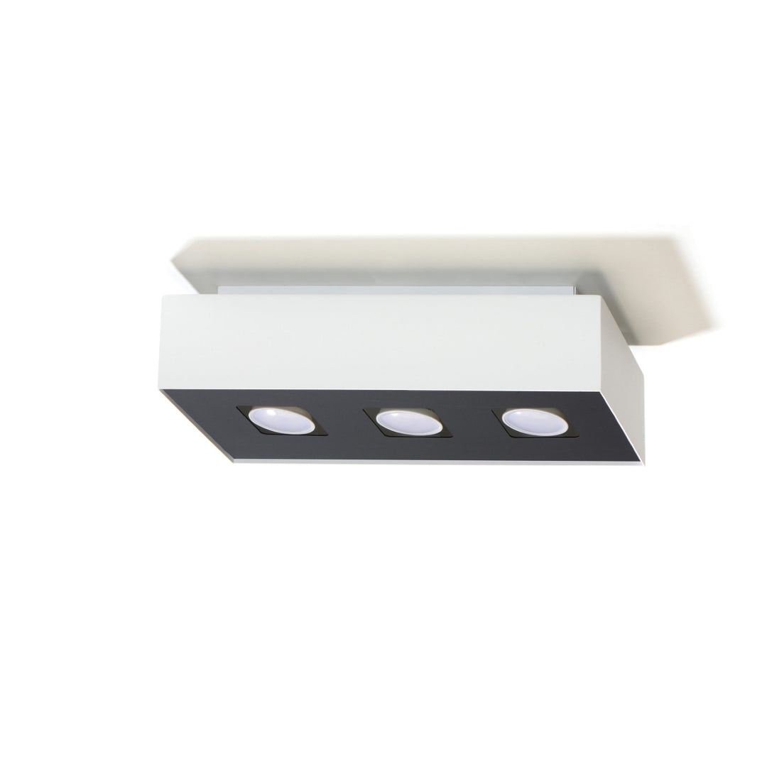 MONO 3 white ceiling light