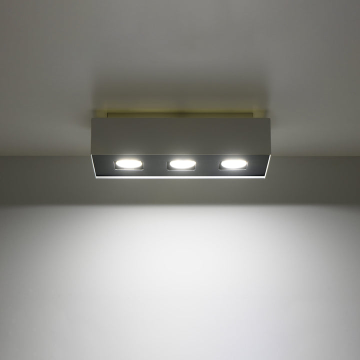 MONO 3 white ceiling light