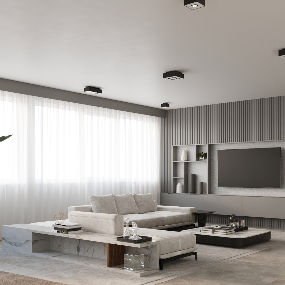 Ceiling Light Fixture | MONO 1 (Black)