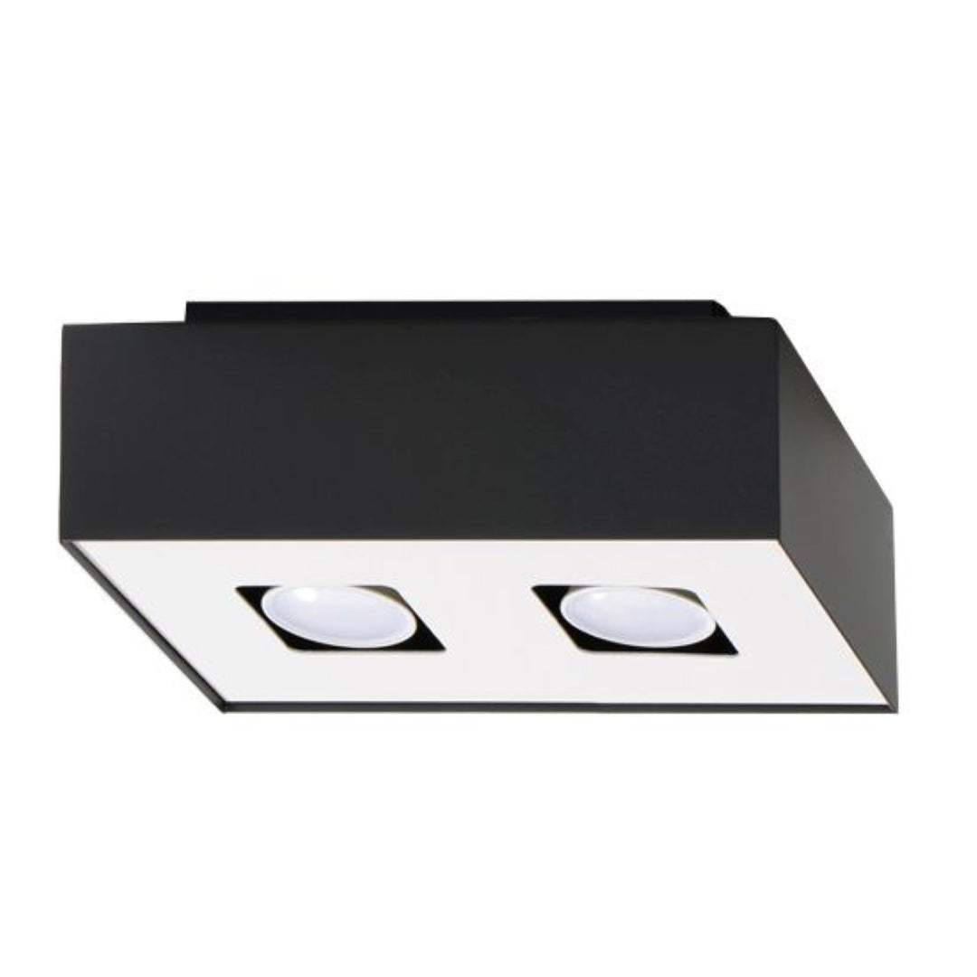 MONO 2 black ceiling light