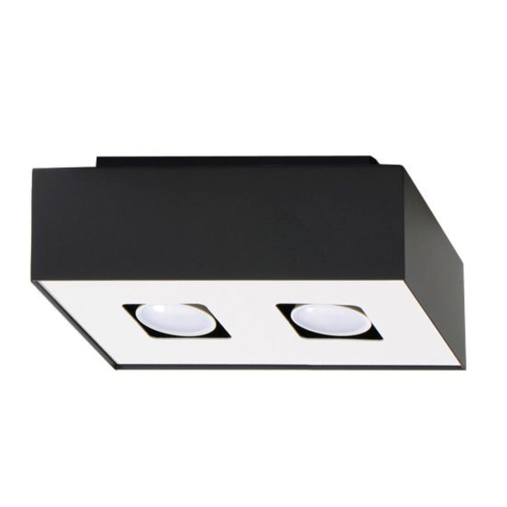 MONO 2 black ceiling light