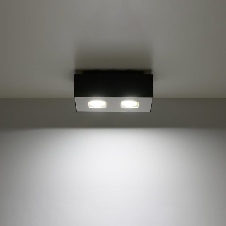 MONO 2 black ceiling light