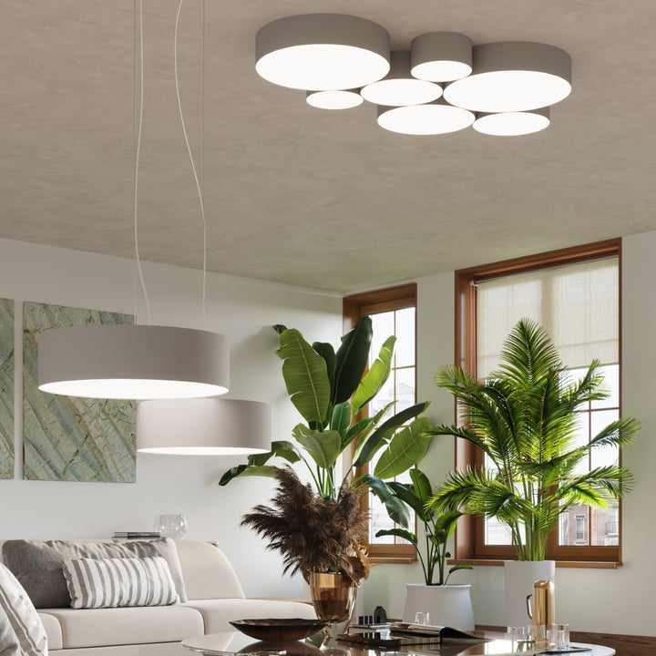 ARENA 35 grey ceiling light